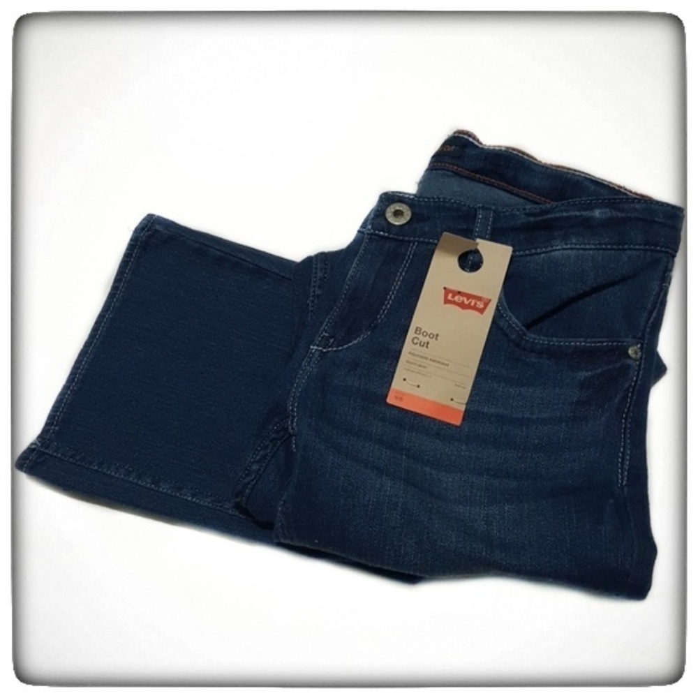 Levi's Boot Cut Blue Jeans- Size 14 Reg